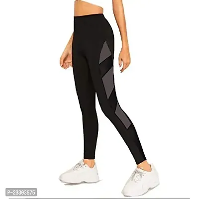 Buy Women Sports Yoga Pants High Waist Leggings Digital Painting Elastic  Tight Fitness Gym Sports Tights 6005-Size L(Black) Online at Low Prices in  India - Amazon.in