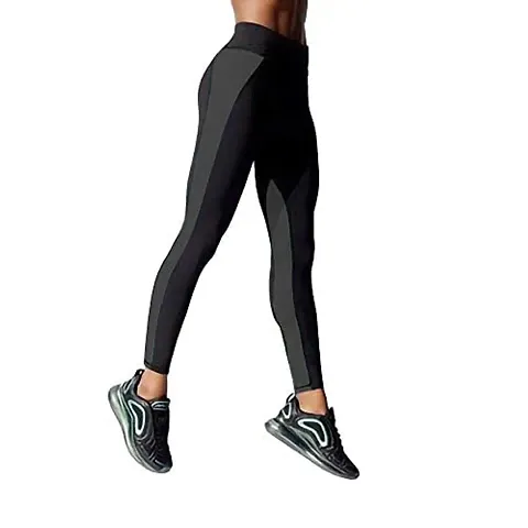 Fairiano Gym Wear Workout Leggings Tights Ankle Length Stretchable