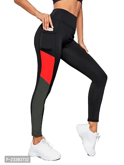 Ganvi Recommends : VRINDAVRIHAS Womens Polyester Gym Wear Active Wear  Tights Strechable Leggings Yoga Pants - PaisaWapas