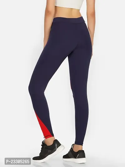 Buy Neu Look Gym wear Workout Leggings Tights Ankle Length Stretchable Sports  Leggings  Sports Fitness Yoga Track Pants for Girls Women(Navyblue Red,  Size - XXL_Flex) Online In India At Discounted Prices