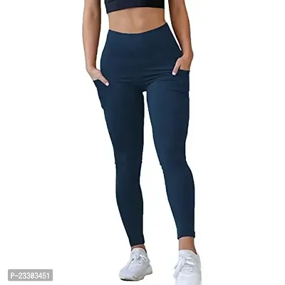 Buy Imperative Women High Rise Stretchable Ankle Length Slim Fit Yoga  Workout Gym Tights with Pockets