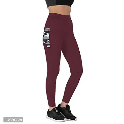 Imperative Neu Look Gym wear Ankle Length Workout Leggings with Phone  Pockets | Stretchable Tights | Mid Waist Sports Fitness Yoga, Track Pants  for