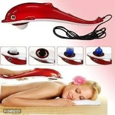 Dolphin USB chargeable dolphin body Massager Big Size Dolphin Fish Handheld Massager Machine with Vibration, Magnetic, Far Infrared Therapy to Aid in Pain and Stress Relief For Men and Women big size-thumb2