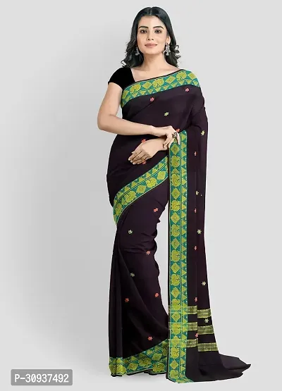 Stylish Cotton Silk Multicoloured Printed Saree without Blouse piece-thumb0