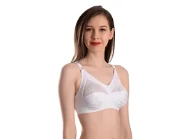 Soft Beauty Women's Cotton Full Coverage, Non Padded Brazil Bra-thumb2