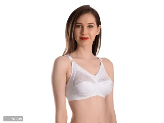 Soft Beauty Women's Cotton Full Coverage, Non Padded Brazil Bra-thumb3