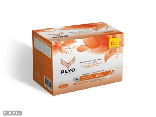 Reyo Anion  Panty Liners  Small Sanitary Napkin (Saver-155mm (15Pads)_S-Size)-thumb2
