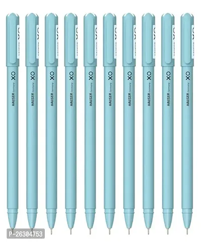 Stylish Hauser Xo Ball Pen Blue Pack Of 10-thumb0