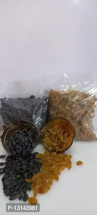 eBiz Mix Nuts Raisins, Black Current Combo Pack (Kishmish) Raisins, Black Current (2 x 500 g)-thumb0