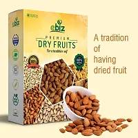 EBIZ Mix Dry Fruits Nuts Combo Pack of Kaju/Badam 200g California Cashew & Almonds Nuts | Kaju 200 gms Each | Total (400g)-thumb2