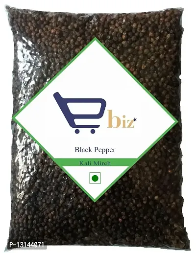 eBiz Organic Black Pepper Whole 200g | 100% Pure Black Pepper Seeds | Sabut Kali Mirch?(200 g)-thumb0