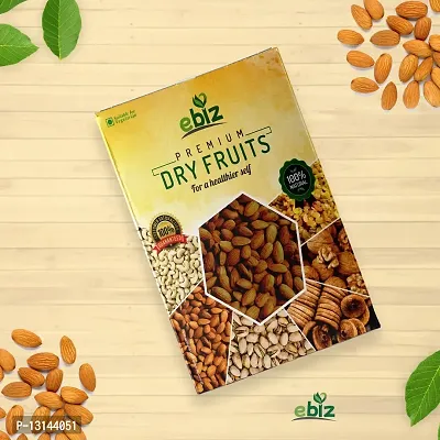 eBiz Mix Nuts Dry Fruits pack of Kaju/Badam 200g| California Almonds & Cashew Nuts | Kaju 200 gms Each Total| Mixed Dry Fruit Pack with High Protein & Fiber (200g)-thumb4