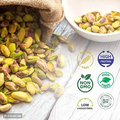 eBiz California Salted Pista Nut Pistachios Healthy Dry Fruits (200 G)-thumb3