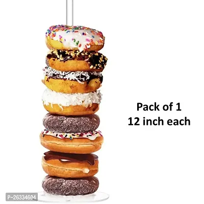 Porpoise Donut Stand 12 inch, Acrylic Clear Donut Display Holder for Party Supplies/Birthday/Anniversary/Christmas (1)-thumb3