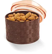 Porpoise Dry Fruit Serving Tray Box Set with Lid, 4 Piece, 500 ml each (Ks-4-Brown)-thumb4
