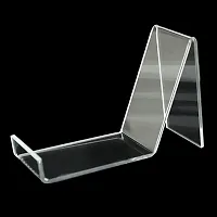 Porpoise Acrylic 6 Piece Shoe Stand/Mobile Display Stand for Shop-thumb1
