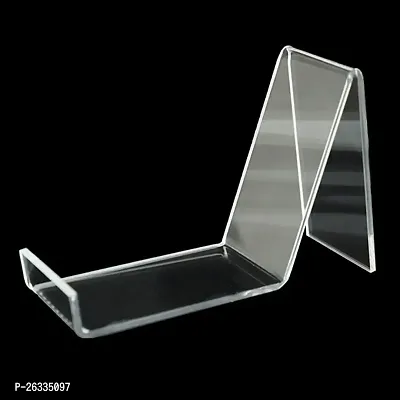 Porpoise Acrylic 6 Piece Shoe Stand/Mobile Display Stand for Shop-thumb2