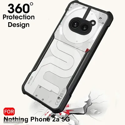 Back Cover for Nothing Phone 2A 5G (White, Dual Protection, Silicon)-thumb4