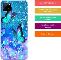 Stylish Silicon Printed Back Case Cover for RealmeC12-thumb2