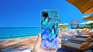 Stylish Silicon Printed Back Case Cover for RealmeC12-thumb3