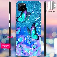 Stylish Silicon Printed Back Case Cover for RealmeC12-thumb1