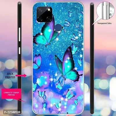 Stylish Silicon Printed Back Case Cover for RealmeC12-thumb2