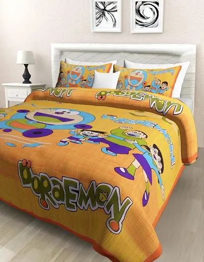 Printed Cotton Double Bedsheets