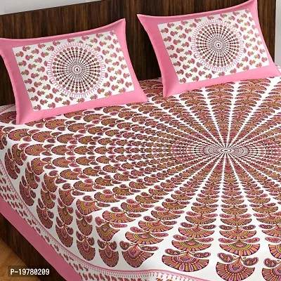 Cotton Bedsheet with 2 Pillowcover