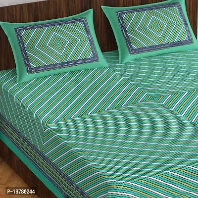 Cotton Bedsheet with 2 Pillowcover