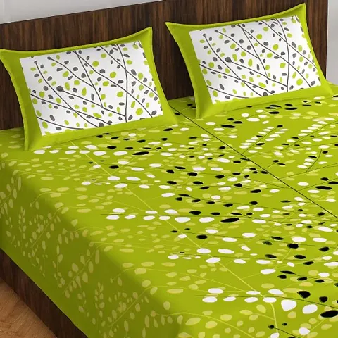 100% Cotton Printed Double Bedsheets