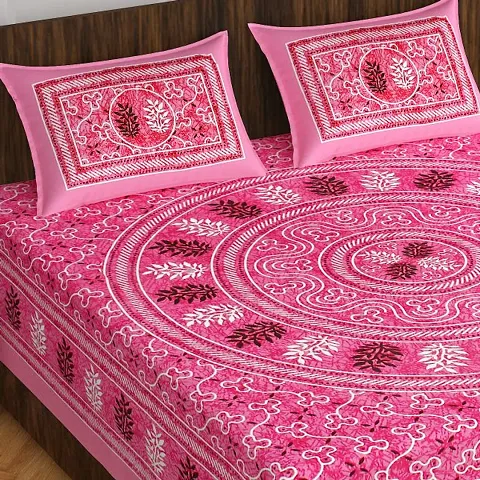 Cotton Queen Size Bedsheets 90*100 Inch Vol 12