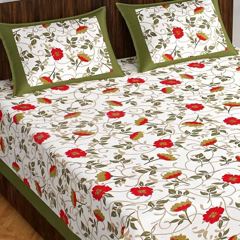 Printed Cotton Double Bedsheets