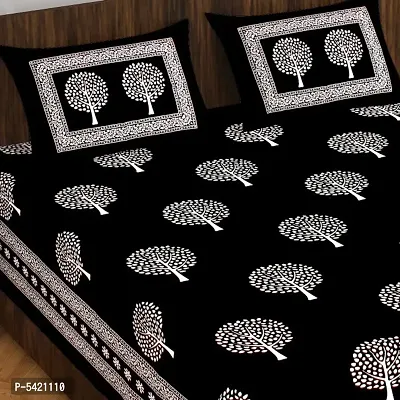 Cotton Bedsheet with 2 Pillowcover