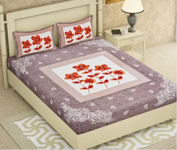 Jaipuri print Cotton Double Size Bedsheets