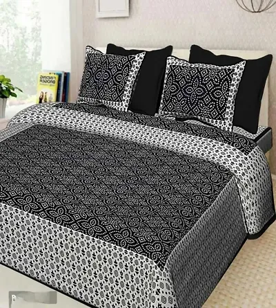 Printed Cotton Double Bedsheets