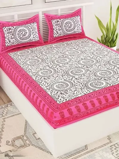 Cotton Printed Double Bedsheets (94*83 Inch) Vol 4