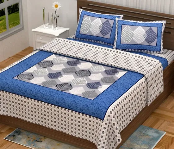 Cotton Double Bedsheets