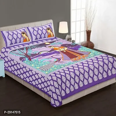 Cotton Bedsheet with 2 Pillowcover