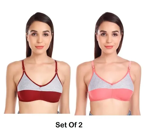 Womens Branded Bra Set Of 2