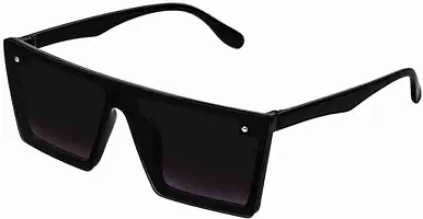 Stylish Black Plastic Sunglass For Men-thumb3