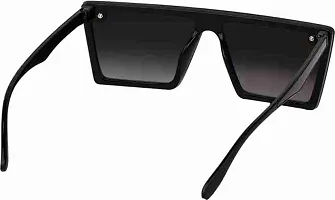 Stylish Black Plastic Sunglass For Men-thumb4