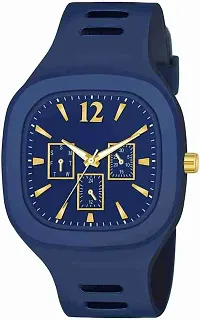 Watch Blue colour analog watch stylish and dashing smart collection pic of 1-thumb1