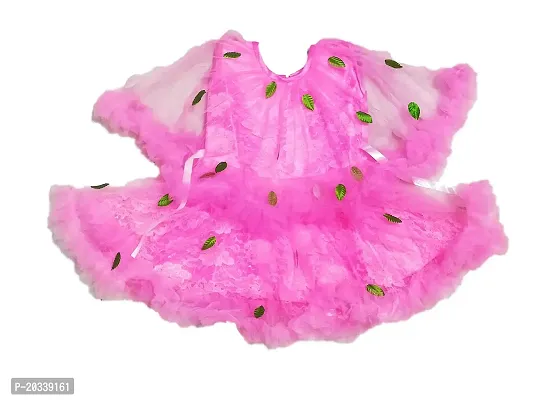 Tutli Putli India Fancy Net Frock for Kids (Pink)-thumb0