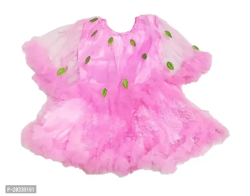 Tutli Putli India Fancy Net Frock for Kids (Pink)-thumb4