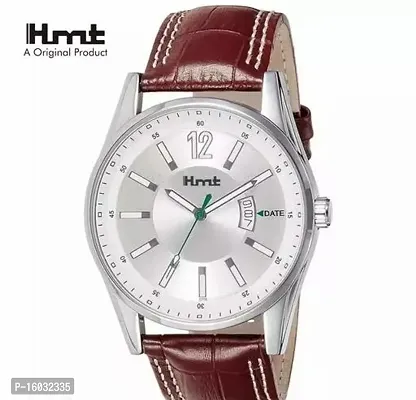 Stylish Multicoloured Synthetic Leather Analog Watches For Men-thumb0