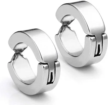 Elegant Alloy Earrings for Men