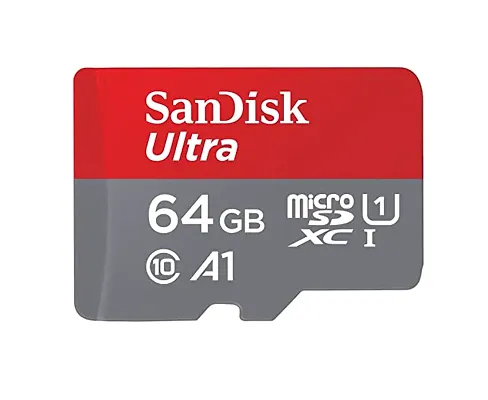 SanDisk Ultrareg; microSDXC UHS-I Card, 64GB, 140MB/s R, 10 Y Warranty, for Smartphones-thumb0