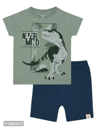 Stylist Cotton Printed Clothing Set For Boys-thumb0