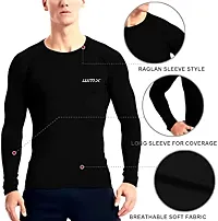 WMX Polyester Spandex Men's Sports Running Set Compression Shirt + Pants Skin-Tight Long Sleeves Quick Dry Fitness Tracksuit Gym Yoga Suits-thumb4