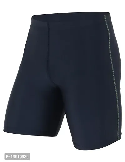 WMX Unisex Compression Sports Shorts Half Tights-thumb0
